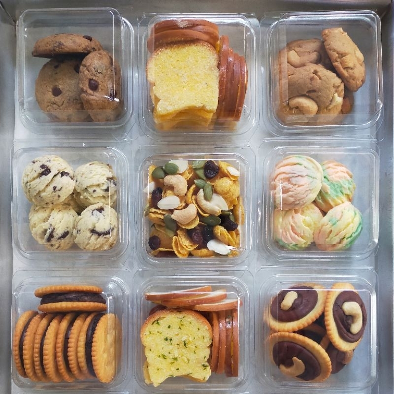 แครกเกอร์บราวนี่ คุกกี้ไอติม ขนมปังกรอบ homemade