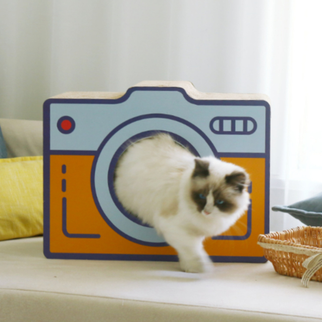 CatHoliday กล่องฝนเล็บกล้องถ่ายรูป เครื่องซักผ้าลับเล็บ ลับเล็บแมว ที่นอนแมว ที่ฝนเล็บแมว