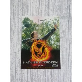 การ์ดภาพยนตร์ เดอะฮังเกอร์เกมส์ เบอร์ 1 - 35 ( The Hunger Games Movie Premium Trading Cards No.1-35)