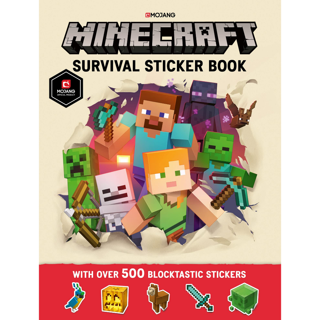 Minecraft Survival Sticker Book : An Official Minecraft Book from Mojang