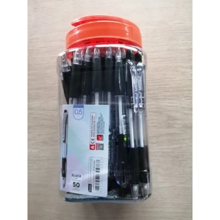 ปากกา​ QuanTum​ M5​ MAXX​ ​ Klean หมึก​สีดำ​ 0.5​ มม.​ (1x50​ ด้าม)​