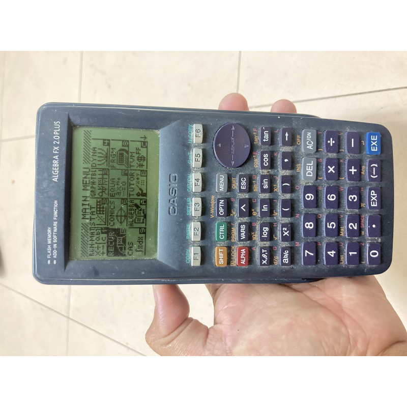 เครื่องคิดเลข CASIO ALGEBRA FX 2.0PLUS มือสอง สภาพดีมาก