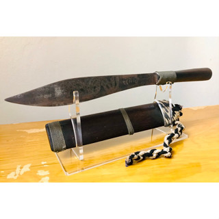 ฐานวางมีด แท่นวางมีดหมอ สำหรับมีดยาวรวมฝัก 12-15 นิ้ว Knife stand(เดี่ยว)