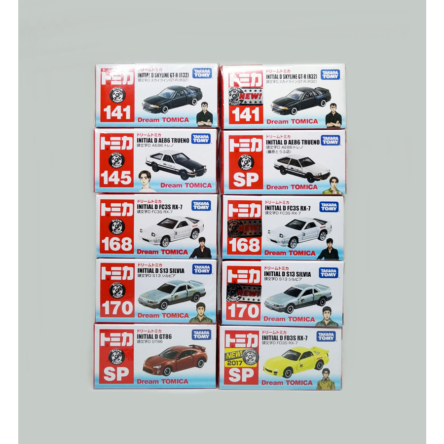 โมเดลรถเหล็ก Dream Tomica  Initial D