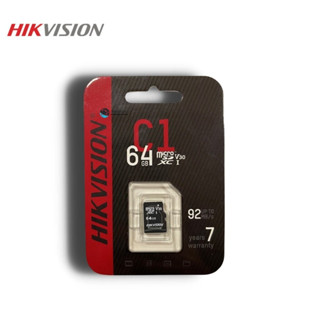 Hikvision HS-TF-C1(STD) 64GB C1 ประกัน 7 ปี เก็บปลายทางได้