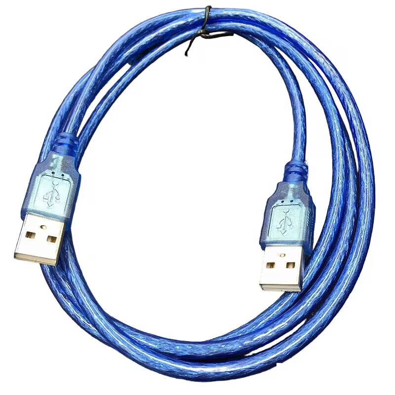 สาย USB TO USB  สีขาว/สีดำ