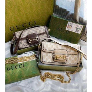 **พร้อมส่ง** กระเป๋า Gucci Horsebit พร้อมกล่อง