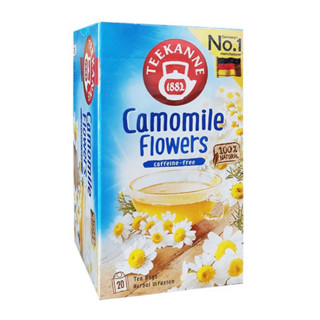 Teekanne tea peppermint &amp; camomile flowers caffeine free ชาเปปเปอร์มิ้น และชาคาโมมายด์ นำเข้าจากเยอรมัน🇩🇪