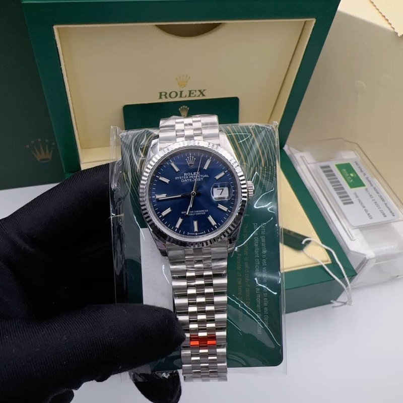 นาฬิกา ROLEX OYSTER PERPETUAL DATEJUST SWISS โรงงาน VSF ใส่สลับแท้