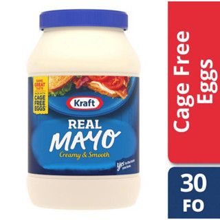 Kraff real mayo creamy &amp; smooth 443ml. คราฟ รีล มายองเนส นำเข้าจากอเมริกา🇺🇸