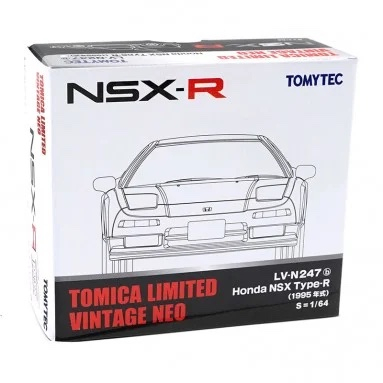 TOMYTEC Tomica Limited Vintage Neo 1/64 LV-N247b Honda NSX Type-R White 1995