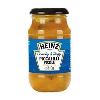 Heinz Piccalilli pickle sauce 310g. ไฮนซ์ ซอสผักดองเปรี้ยวเผ็ดนำเข้าจากอังกฤษ🇬🇧 (ดอกกะหล่ำ,หัวหอม,แตงกวา)