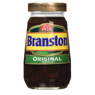 Branston original pickle 360g. ออริจินัลซอส พิคเคิล สำหรับจิ้มมันฝรั่งทอด นำเข้าจากอังกฤษ🇬🇧