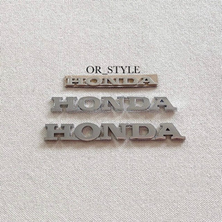 โลโก้ HONDA สีเงิน ราคาต่อชิ้น