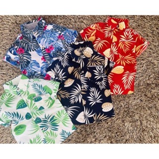 🍀เสื้อเชิ้ตเด็กลายวินเทจ รับซัมเมอร์ ผ้าดี ใส่สบาย🍀
