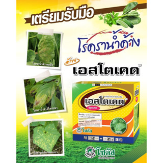 เอสโตเคด100กรัม(แมนโคเซป+วาลิฟีนาเลท)ป้องกันและกำจัดโรคใบไหม้โรคเน่าราน้ำค้าง