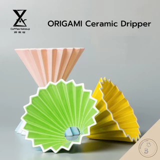 ดริปเปอร์โอริกามิเซรามิก ORIGAMI Ceramic Dripper ไซส์ 01 และ 02 ดริปเปอร์แบบญี่ปุ่น