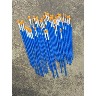 พู่กันแพค 10 ชิ้น สำหรับระบายสีปูนปั้น ระบายสีงาน D.I.Y. ขนา…