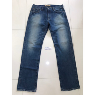 Uniqlo S-002 ผ้านด้านสวย เอว33 ยาว42 ปลายขา8 ปลายขาเดิมไม่ตัด ราคา 700฿
