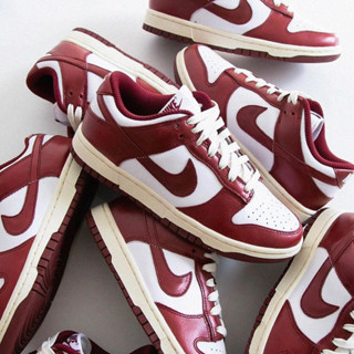 (พร้อมส่ง) Nike Dunk Low PRM "Team Red" (W) (แท้100%)