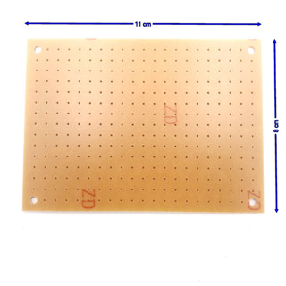 แผ่นปริ๊นอเนกประสงค์ ไข่ปลา model UPC-741D Prototype PCB Board 8x11 cm