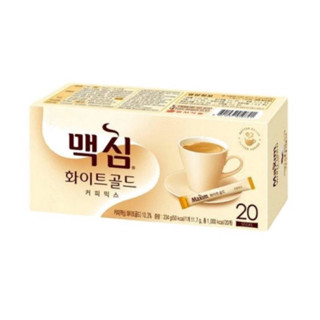 Maxim White Gold Coffee [20 ซอง/234 g.] :: กาแฟสำเร็จรูป  สูตรผสมน้ำตาลธรรมชาติและนมขาดมันเนย