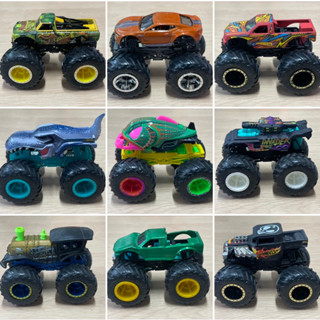 รถ Bigfoot Hotwheels 1:64 (ชุดที่1 อัพเดทใหม่)โมเดลรถ ขนาดเล็ก ของเล่นสะสม รถของเล่น