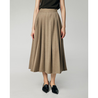 Aliotte - Emerson Skirt กระโปรงยาวจีบพลีทรอบ