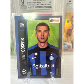 2022-23 Topps Merlin Heritage 98 UEFA Soccer Cards Inter Milan