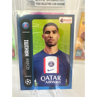 2022-23 Topps Merlin Heritage 98 UEFA Soccer Cards PSG