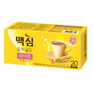 Maxim Mocha Gold Light Coffee [20 ซอง/236 g.] :: กาแฟมอคค่าสำเร็จรูปสูตรน้ำตาลน้อยลง 25%