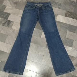 กางเกงขายาว กางเกงยีนส์ LEVIS 501 เอว27  ของแท้100% สวยใหม่ค่ะ