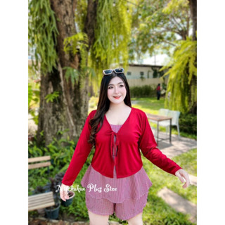 🎈Plussize ชุดเซ็ตคนอ้วน🎈 L 40-48 XL 50-58