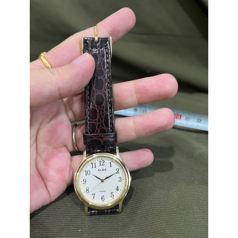 นาฬิกาข้อมือ SEIKO ALBA ของแท้ สินค้ามือสองนำเข้าจากญี่ปุ่น 0326Y03