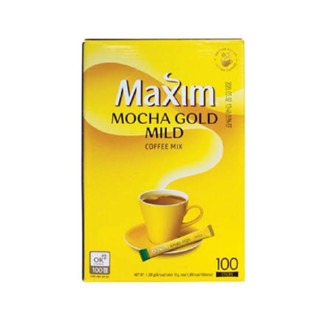 맥심모카골드마일드 Maxim Mocha Gold Mild มอคค่า โกลด์ มายด์ / 100 ซอง) 1200g.