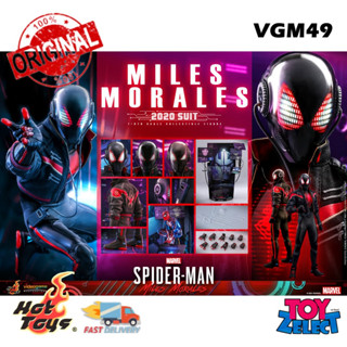 พร้อมส่ง+โค๊ด Spider Man, Miles Morales 2020 Suit: Marvel’s Spider Man 1/6 Scale VGM49 By Hot Toys (ลิขสิทธิ์แท้)