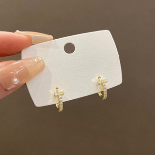 T line crystal - morning.earrings