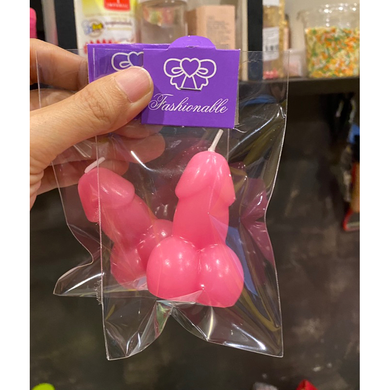 👅เทียนแฟนซี เทียนรูปกระปู๋ 18+++👅 (ราคาต่อชิ้น)
