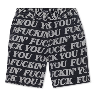 SLUM LTD - RIPNDIP H22 Fuckin Fuck Denim Shorts