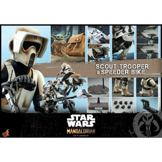 *ออกใบกำกับภาษีได้* Hot Toys TMS017 The Mandalorian 1/6 Scout Trooper and Speeder Bike