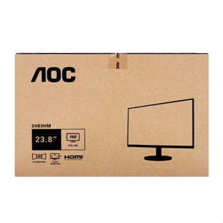 Monitor AOC 23.8 24B3HM/67 VA, 75Hz(รับประกัน3ปี)