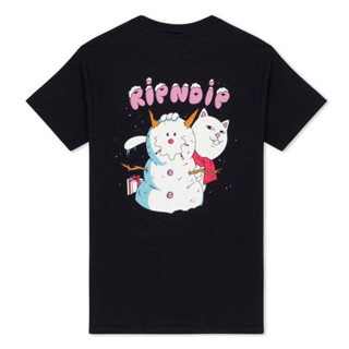 SLUM LTD - RIPNDIP H22 Frosty The Snownerm Tee Black