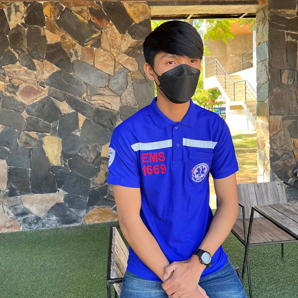 เสื้อคอปกแขนสั้น ปัก Ems เนื้อผ้านุ่ม ซักแล้ว ไม่ขึ้นขน รูปที่ 6