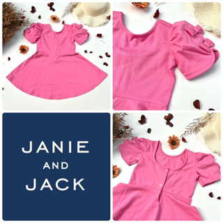 Janie and Jack “Pink bow ponte dress”