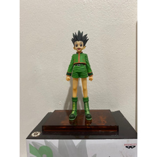 โมเดลฟิกเกอร์ dxf banpresto hunter x hunter hxh กอน ฐานมีรอยนิดหน่อย มีกล่อง