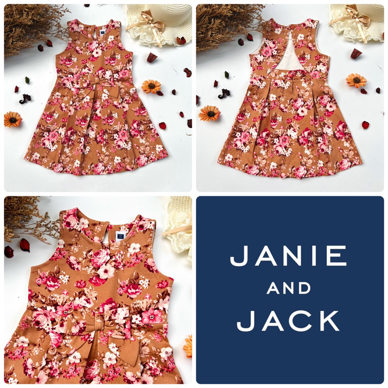Janie and Jack “Flora vintage ponte dress”