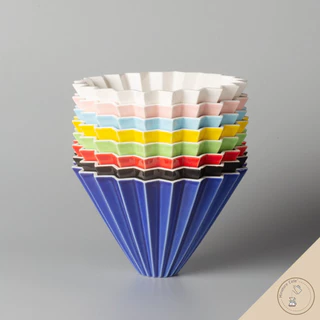 ดริปเปอร์โอริกามิเซรามิก ORIGAMI Ceramic Dripper ไซส์ 01 และ 02 ดริปเปอร์แบบญี่ปุ่น