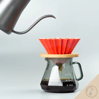 ดริปเปอร์โอริกามิเซรามิก ORIGAMI Ceramic Dripper ไซส์ 01 และ 02 ดริปเปอร์แบบญี่ปุ่น