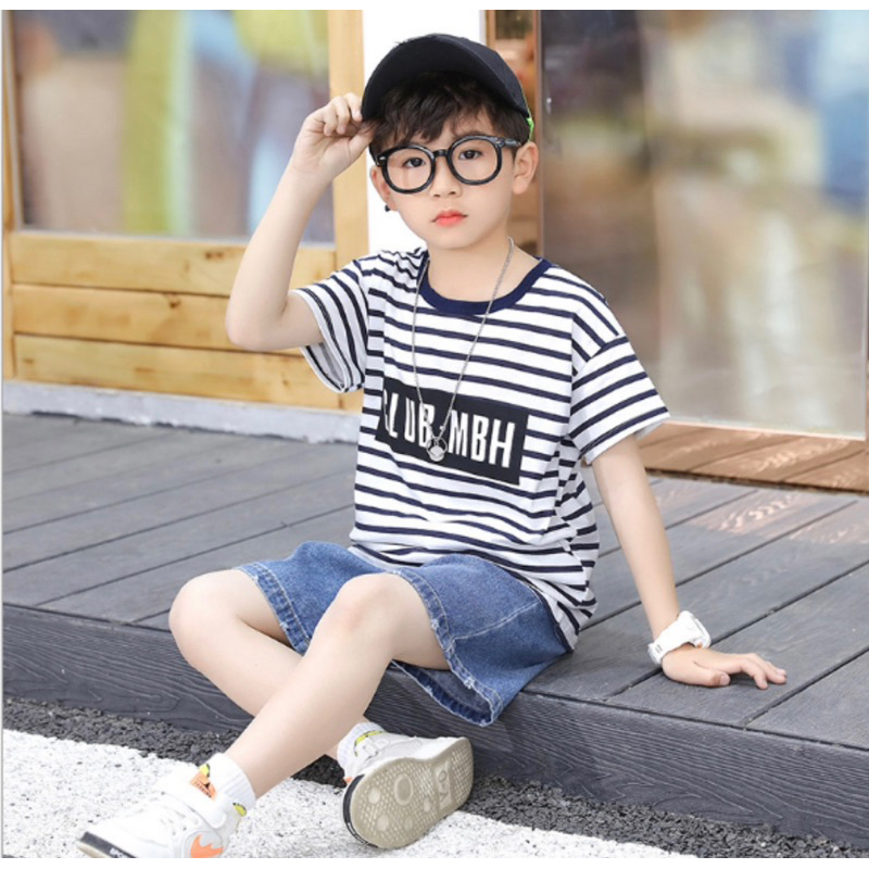 (พร้อมส่ง) เสื้อยืดผ้าคอตตอนเด็กผู้ชาย เด็กผู้หญิง หลายแบบหลายสี เนื้อนุ่มใส่สบาย - รูปที่ 3