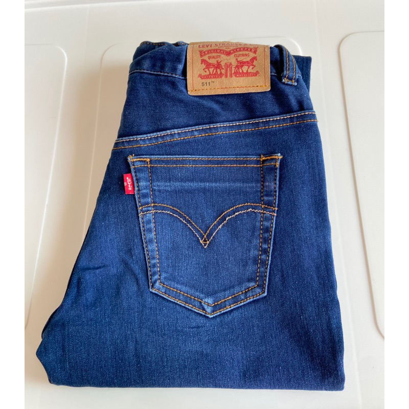 {เอว27-28}ผ้ายืด LEVI'S 511™️SLIM แท้💯%มือ2